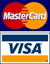 Visa Mastercard logo